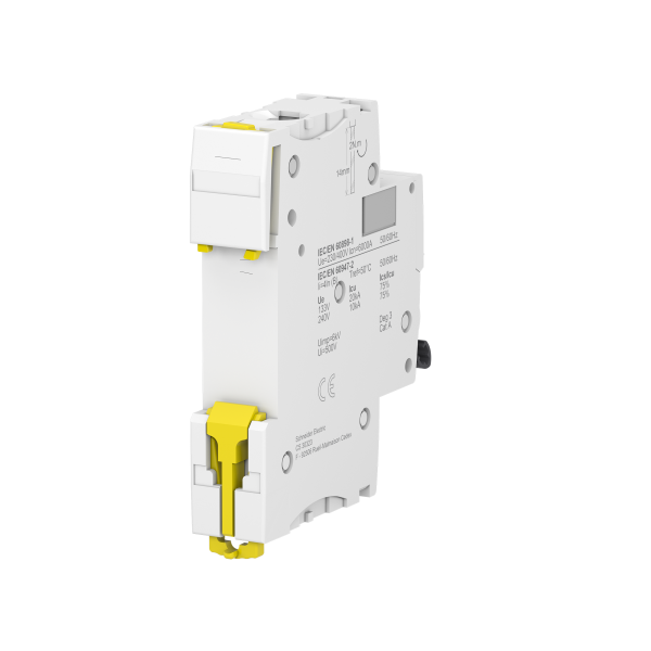 Vignette 2 produit Acti9 iC60N - Disjoncteur - 1P - 25A - Courbe B - 230Vca - 6000A/10kA | Ref : A9F76125