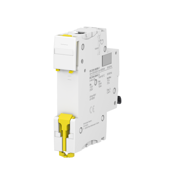 Vignette 2 produit Acti9 iC60N - Disjoncteur - 1P - 63A - Courbe B - 230Vca - 6000A/10kA | Ref : A9F76163