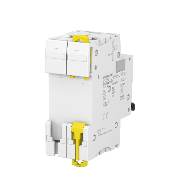 Vignette 2 produit Acti9 iC60N - Disjoncteur - 2P - 10A - Courbe B - 400Vca - 6000A/10kA | Ref : A9F76210