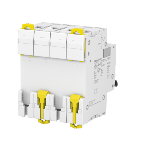 Vignette 2 produit Acti9 iC60N - Disjoncteur - 4P - 20A - Courbe C - 400Vca - 6000A/10kA | Ref : A9F77420
