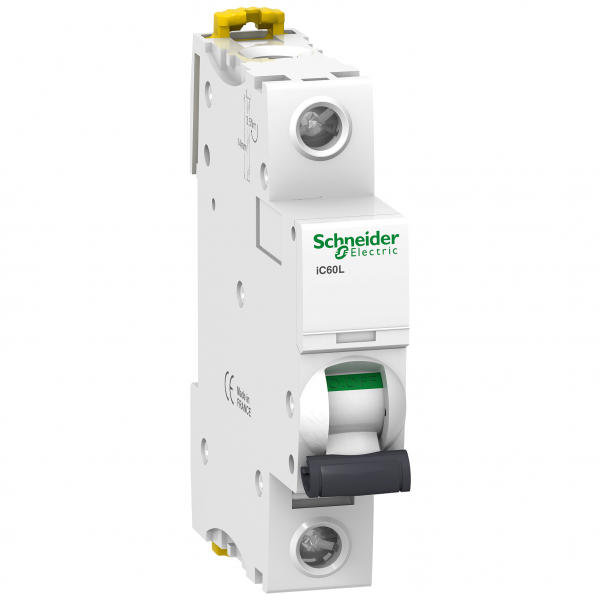 Vignette 2 produit Acti9 iC60L - Disjoncteur - 1P - 63A - Courbe B - 230Vac - 15000A/15kA | Ref : A9F93163