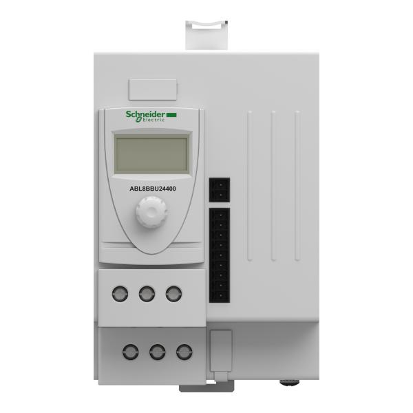Vignette 2 produit Phaseo - module contrôle batterie - 24..28,8Vcc - 24V - 40A - pour alim. électr. | Ref : ABL8BBU24400