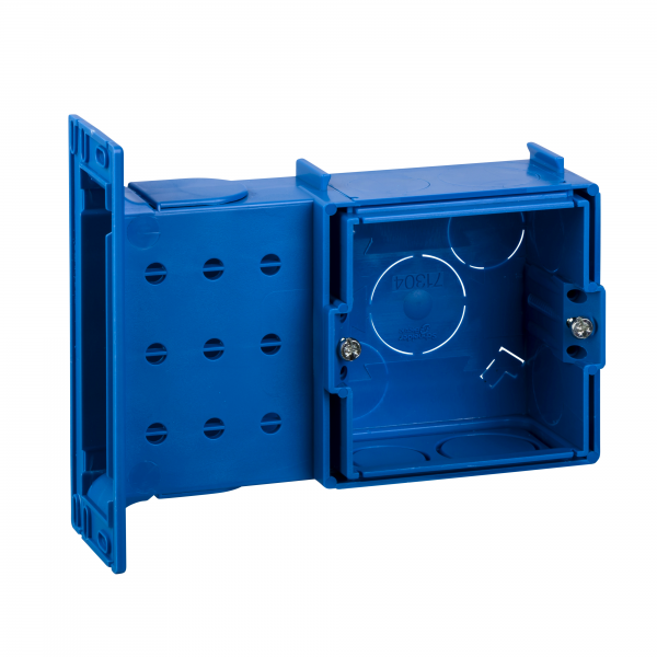 Vignette 2 produit Modulo - boîte carrée de chambranle - 1 poste - P40mm | Ref : ALB71304