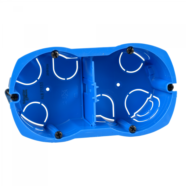 Vignette 2 produit Multifix - bo�te - 2 postes - entraxe 57mm - �67mm - P50mm | Ref : ALB71331