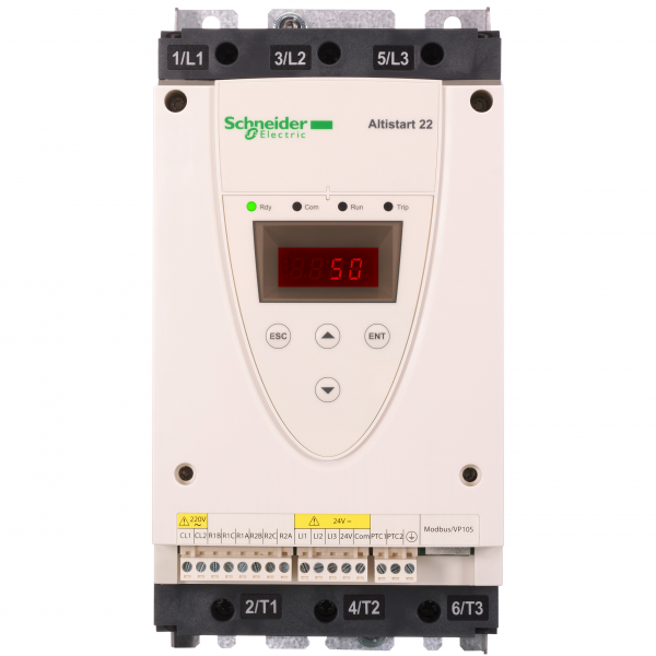 Vignette 2 produit Altistart - ATS22 dmarreur progressif 3 phases contrle - 32A - 230V  440V | Ref : ATS22D32Q