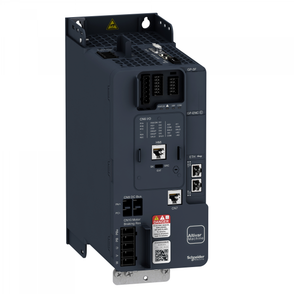 Vignette 2 produit Altivar Machine - variateur - 7,5kW - 400V - haute perf avec Ethernet | Ref : ATV340U75N4E