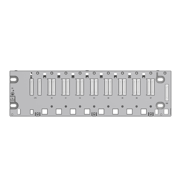 Vignette 2 produit Rack 8 positions Ethernet + bus X pour M580 | Ref : BMEXBP0800