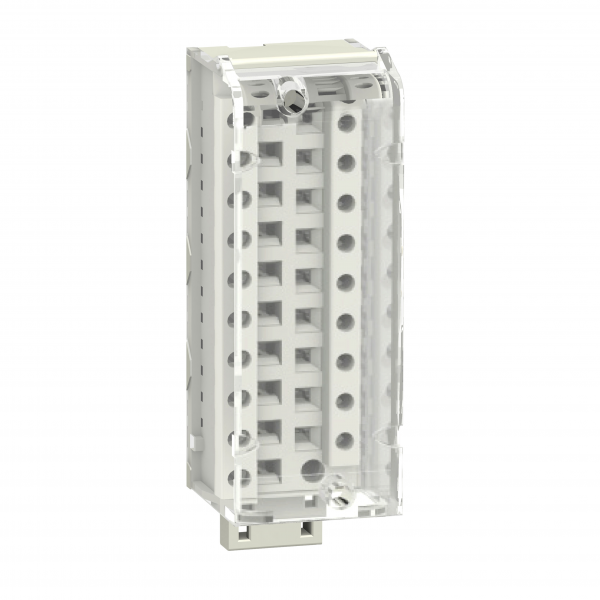 Vignette 2 produit Modicon X80 - Bornier de raccordement - à vis étrier - débrochable - 20 contacts | Ref : BMXFTB2010