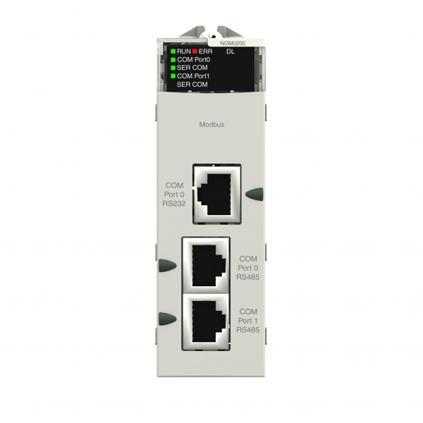 Vignette 2 produit Modicon X80 - module interface bus s�rie RS485/RS232 Modbus ASCII 2 voies | Ref : BMXNOM0200