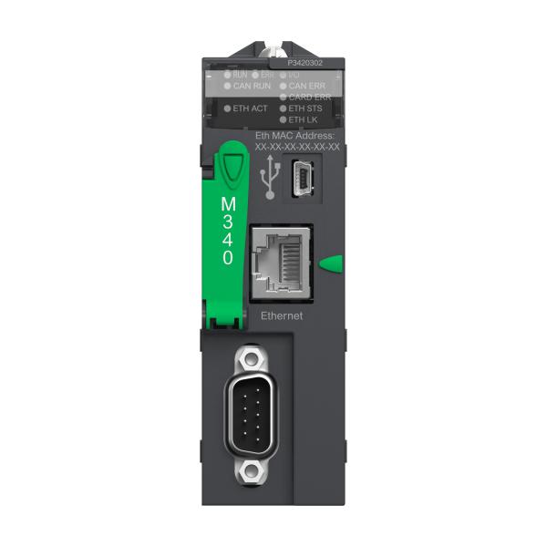 Vignette 2 produit Modicon M340 - processeur - 1024 E/S TOR 256 E/S ANA - 1CAN - 1Eth | Ref : BMXP3420302