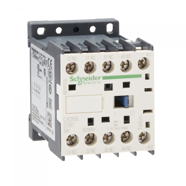 Vignette 2 produit TeSys CA2K - contacteur - 2F+2O - instantan - 10A - 24Vca | Ref : CA2KN22B7