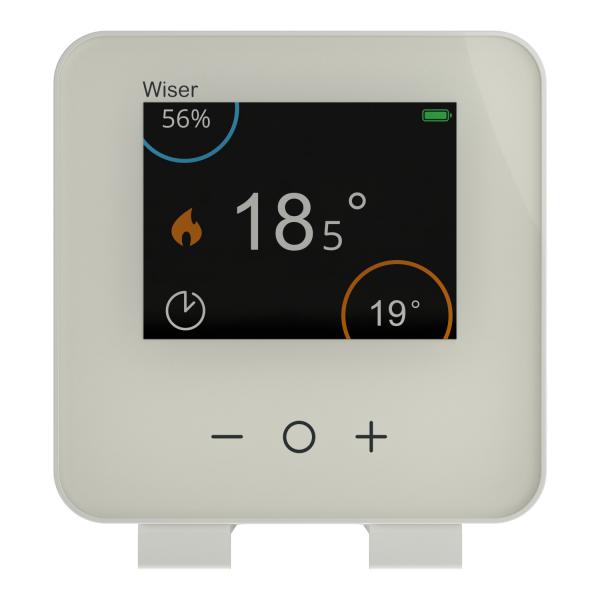 Vignette 2 produit Wiser - thermostat d\'ambiance connect� liaison zigbee 2.4GHz | Ref : CCTFR6400