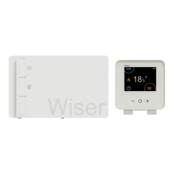 Vignette 2 produit Wiser - kit thermostat connect pour chaudire commande on/off ou OpenTherm. Permet de piloter le chauffage centralis de la chaudire - Gnration 2 | Ref : CCTFR6901G2