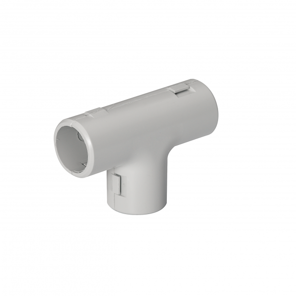 Vignette 2 produit Mureva, té pour tube 3321 - Gris - Ø20 mm | Ref : ENN44320