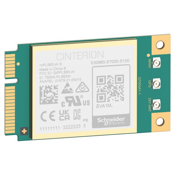 Vignette 2 produit Evlink carte modem 3G-4G avec antenne externe  positionner sur le Kit pour Evlink Pro AC metal vendu en pack | Ref : EVA1MM