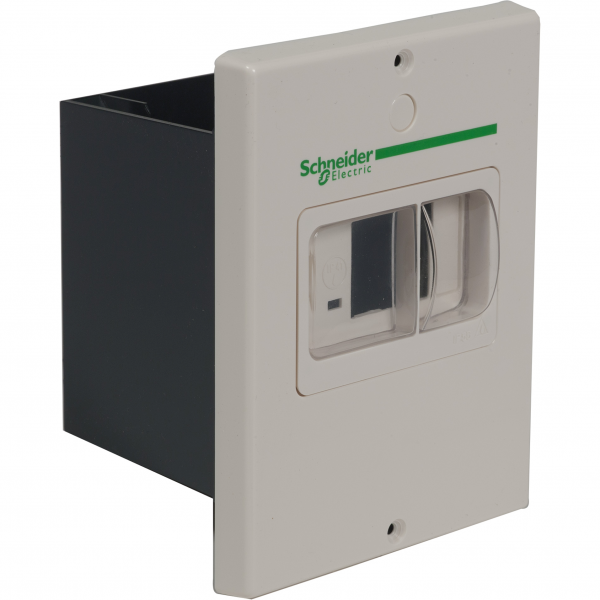 Vignette 2 produit TeSys GV - coffret vide - pour GV2ME - plastique | Ref : GV2MP02