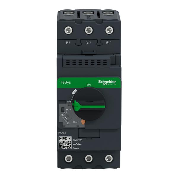Vignette 2 produit TeSys GV3 - disjoncteur moteur - 32A - 3P 3d - dclencheur magntique | Ref : GV3P32