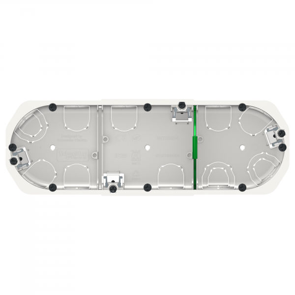 Vignette 2 produit Multifix - bote d'encastrement -  67mm - prof 40mm - 3 postes entraxe 71 mm | Ref : IMT35934