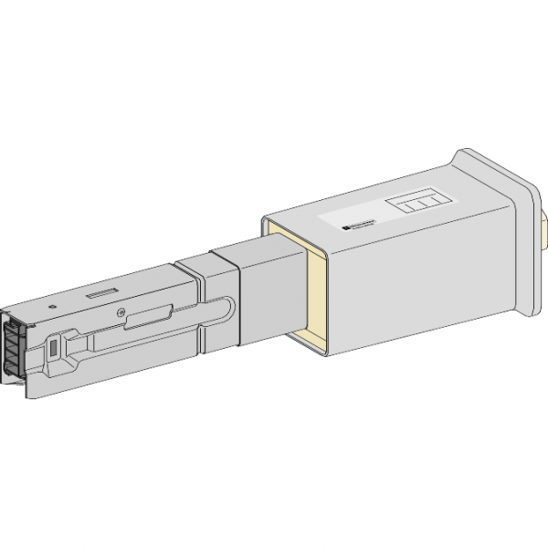 Vignette 2 produit Canalis KBA - unit d'alimentation - 40A - montage droite - blanc | Ref : KBA40ABD4W   