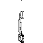 Vignette 2 produit Canalis KBB - trier rglable pour tige filte M6 | Ref : KBB40ZFPU    