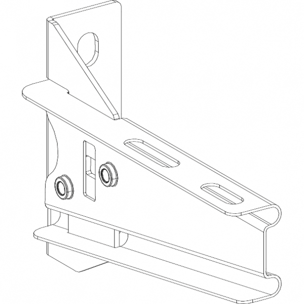 Vignette 2 produit Canalis KS - Console support - 100mm | Ref : KFBCA81100   