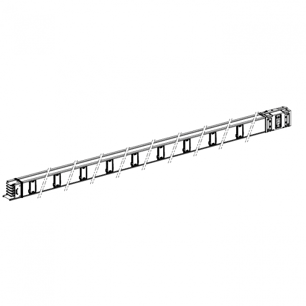 Vignette 2 produit Canalis KSA - tronçon droit 500A - 5m - 18 sorties de dérivation | Ref : KSA500ED45018