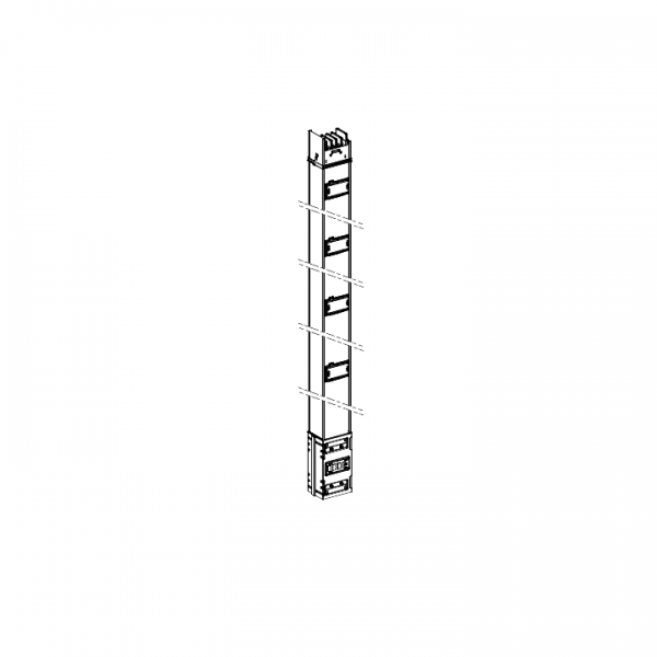 Vignette 2 produit Canalis KSA - colonne montante 500A - 2.5 m - 4 trappes de drivation | Ref : KSA500EV4254