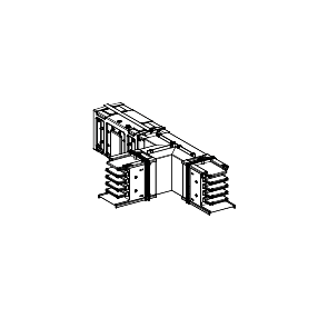Vignette 2 produit Canalis KSA - t pour changement de direction 630A - montage perpendiculaire | Ref : KSA630DTC40  
