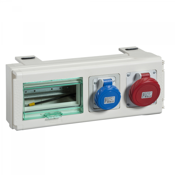 Vignette 2 produit Canalis KSB - connecteur de drivation 32A - 2 prises industrielles IEC pour KSB | Ref : KSB32CP35    