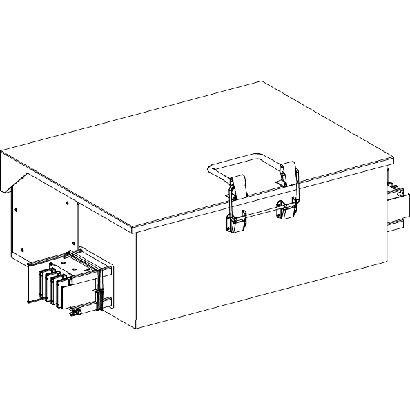 Vignette 2 produit Canalis KSB - coffret de drivation 630A pour fusible NF ou DIN - 3L+PEN | Ref : KSB630SE5    