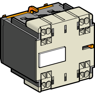 Vignette 2 produit TeSys CA - bloc de contacts auxiliaires - 0F+2O - bornes à ressort | Ref : LA1KN023