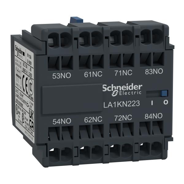 Vignette 2 produit TeSys CA - bloc de contacts auxiliaires - 1F+3O - bornes  ressort | Ref : LA1KN133