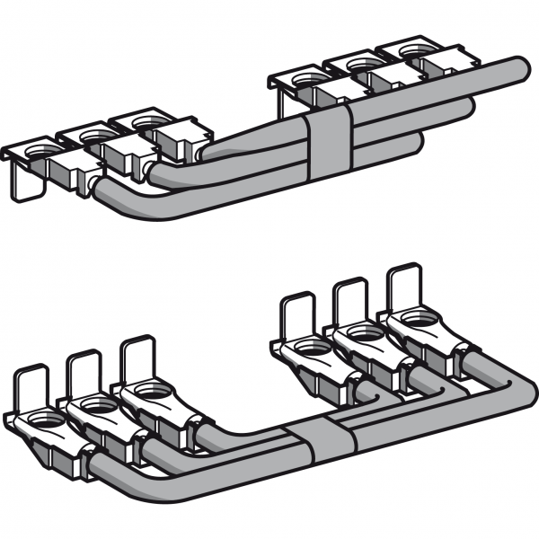 Vignette 2 produit TeSys D - Barrette puiss aval ress | Ref : LAD9V13