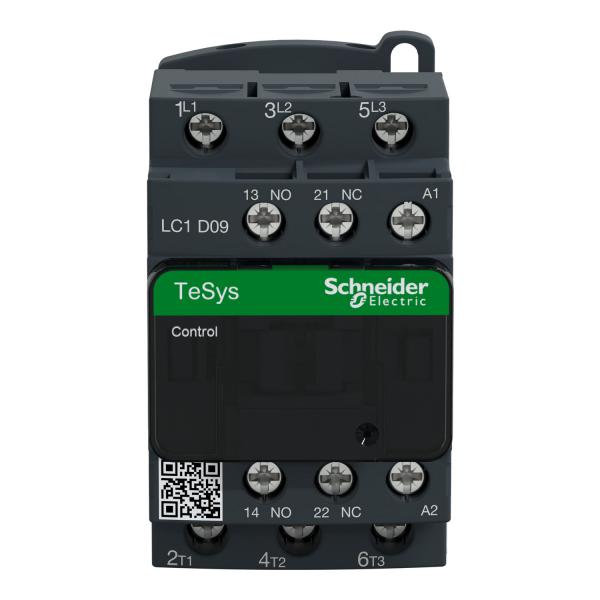 Vignette 2 produit TeSys D contacteur LC1D 3P AC3 440V 9A bobine 400Vca | Ref : LC1D09V7