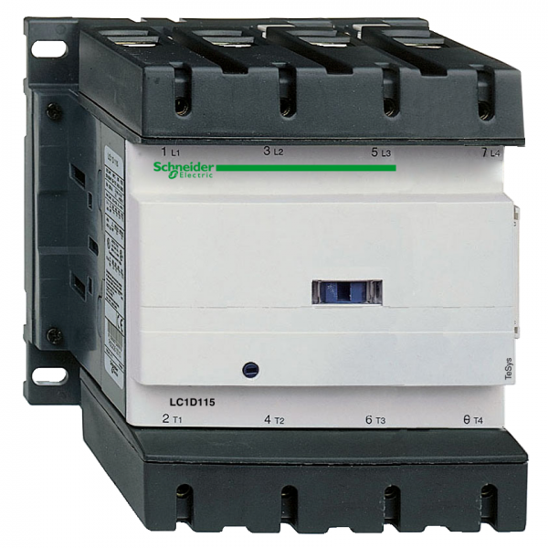 Vignette 2 produit TeSys LC1D - contacteur - 4P - AC-1 440V - 200A - bobine 230Vca | Ref : LC1D115004P7