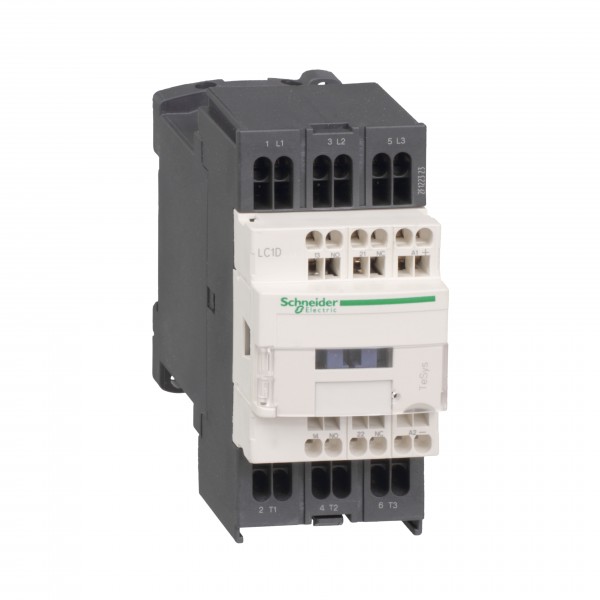 Vignette 2 produit TeSys LC1D - contacteur - 3P - AC-3 440V - 25A - bobine 24Vcc | Ref : LC1D253BD    