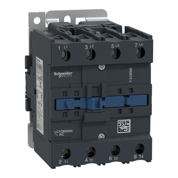Vignette 2 produit TeSys D - contacteur EN60335 - 4P (4NO) + 1NO + 1NF - AC1 80A - 230Vca | Ref : LC1D65004P7S335