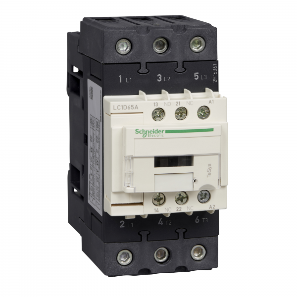 Vignette 2 produit TeSys LC1D - contacteur - 3P - AC-3 440V - 65A - bobine 24Vca | Ref : LC1D65AB7