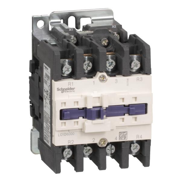 Vignette 2 produit TeSys LC1D - contacteur - 4P - AC-1 440V - 125A - bobine 230Vca | Ref : LC1D800046P7