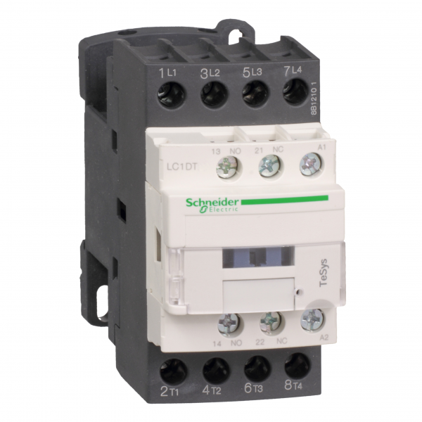 Vignette 2 produit TeSys LC1D - contacteur - 4P - AC-1 440V - 25A - bobine 230Vca | Ref : LC1DT25P7