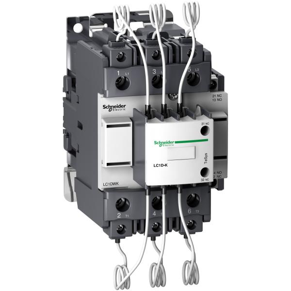 Vignette 2 produit TeSys LC1DW - contacteur - 3P - 400..440V 60kVAr - bobine 230Vca | Ref : LC1DWK12P7