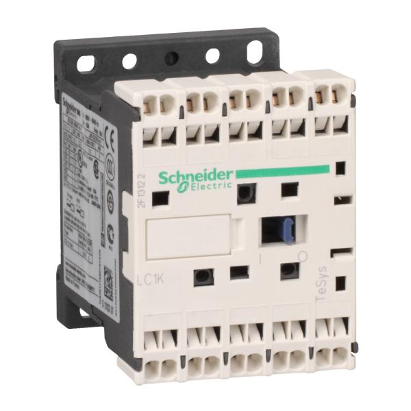 Vignette 2 produit TeSys LC1K - contacteur - 3P - AC-3 440V - 6A - bobine 24Vca | Ref : LC1K06103B7