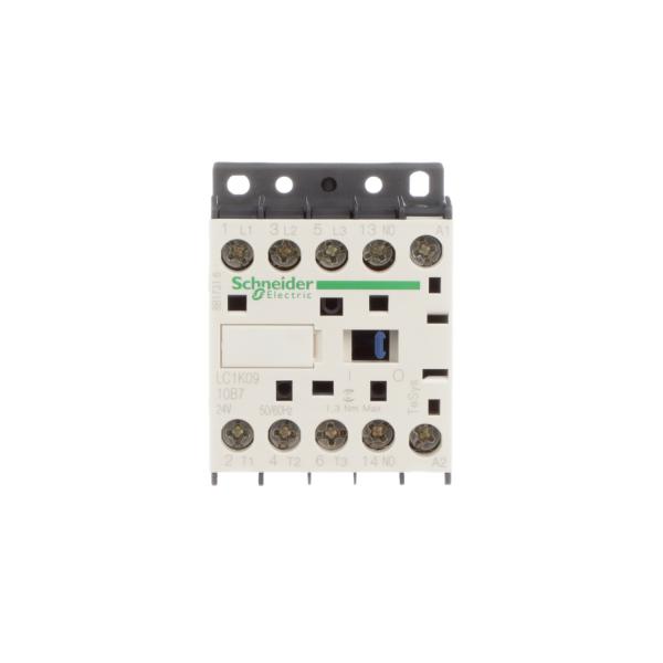 Vignette 2 produit TeSys LC1K - contacteur - 3P - AC-3 440V - 9A - bobine 24Vca | Ref : LC1K0910B7