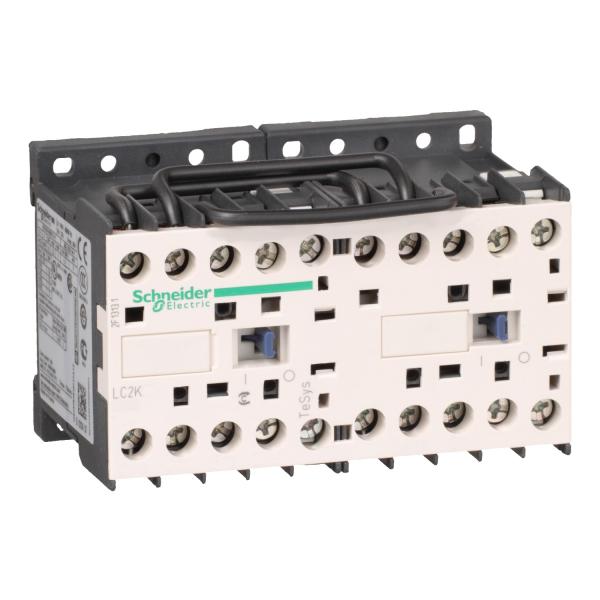 Vignette 2 produit TeSys LC2K - contacteur inverseur - 3P - AC-3 440V - 9A - bobine 24Vca | Ref : LC2K0901B7