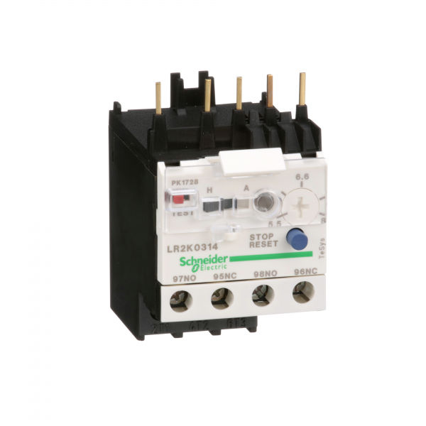 Vignette 2 produit TeSys LR - relais de protection thermique moteur - 5,5..8A - classe 10A | Ref : LR2K0314