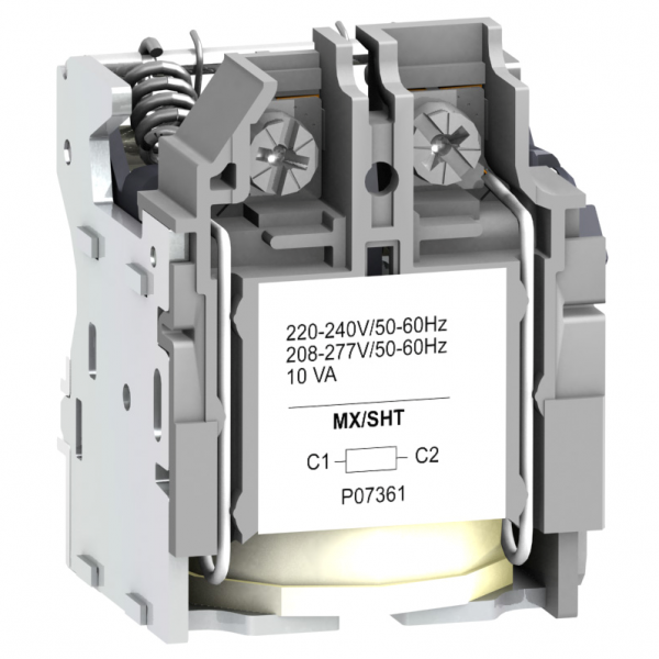 Vignette 2 produit Compact NSX - dclencheur voltmtrique MX - 220-240V 50/60Hz et 208-277V 60Hz | Ref : LV429387