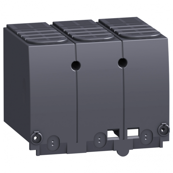 Vignette 2 produit Compact NSX100-250 - 1 cache-borne long pour disjoncteur ou socle - 3P | Ref : LV429517