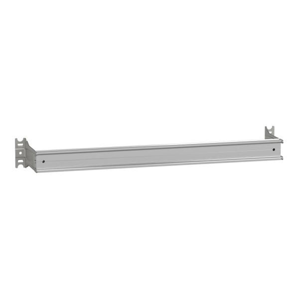Vignette 2 produit PrismaSeT G - Rail en mtal pour appareillages modulaires - Coffret/armoire L600mm - 3P4P - L468xH52xP100 - couleur naturel - conforme NF EN 61439-2/CEI 61439-1 | Ref : LVS03001