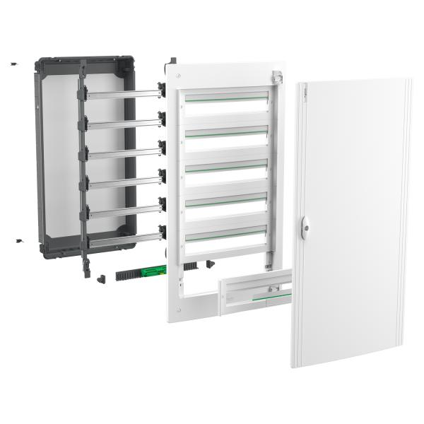 Vignette 2 produit Coffret encastrés plast 4R 24M | Ref : LVSXH424