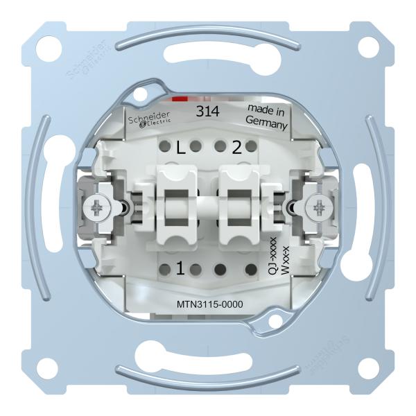 Vignette 2 produit D-Life - interrupteur double allumage - 10A - mca seul | Ref : MTN3115-0000